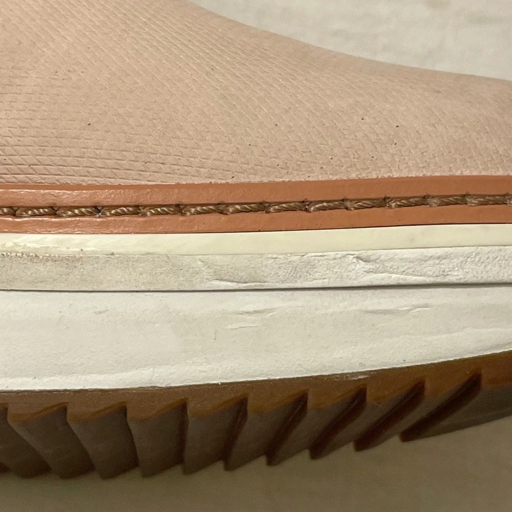 Clarks Women's Size 10‎ Pink Teadale Rhea  Platform Oxford Shoes Suede Derby